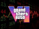 GTA 6 logo getoond voor stock ticker