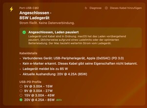 Goedkope USB-C-kabels zonder E-Marker-chip geven geen informatie over hun snelheid.