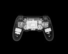 Een röntgenfoto van een PlayStation 3-controller waarop interne onderdelen zichtbaar zijn