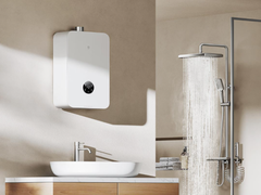 De nieuwste versie van de Xiaomi Mijia Smart Gas Water Heater 2 (foto) is ontworpen voor watervaldouches. (Afbeeldingsbron: Xiaomi)