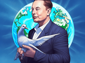 Twitter van Elon Musk ontwikkelt zich razendsnel tot een "alles X-app". (Afbeelding gegenereerd door Midjourney AI)