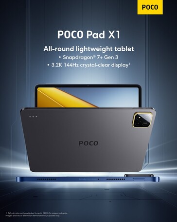 POCO Pad X1 lanceerdatum (Afbeelding Bron: POCO)