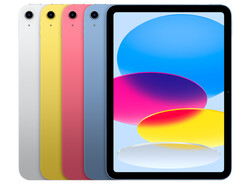 Alle kleurenversies van de iPad 2022 (Bron: Apple)