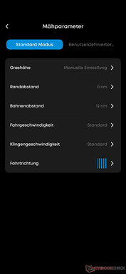 Maaiparameters