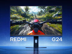 De nieuwe Redmi G24 gaming monitor kost ongeveer $79 in China. Afgebeeld: de monitor. (Afbeeldingsbron: Xiaomi - bewerkt