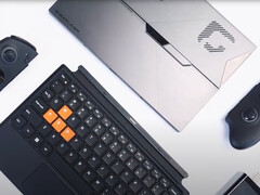 De OneXPlayer X1 Air met afneembaar toetsenbord en controllers. (Afbeeldingsbron: One-Netbook)
