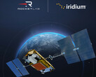 De communicatiesatelliet van Iridium