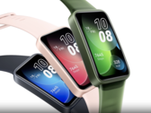 De Huawei Band 9 is het evenbeeld van zijn voorganger, op de foto. (Afbeeldingsbron: Huawei)