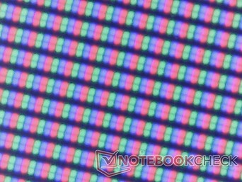 Glanzende RGB-subpixelarray