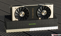 De laatste RTX Titan-kaart van Nvidia was gebaseerd op de Turing-architectuur. (Bron: Notebookcheck) 