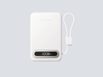 De nieuwe EcoFlow Rapid Mag powerbank met een slim scherm. (Afbeeldingsbron: EcoFlow)