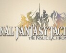 Het officiële logo voor Final Fantasy Tactics: The Ivalice Chronicles, met silhouetten van personages uit de geremasterde tactische RPG (Afb. bron: Square Enix Press Site)