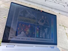 Buiten onder zonlicht