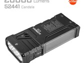 Acebeams X35 met zijverlichting en drie krachtige LED’s aan de voorkant.