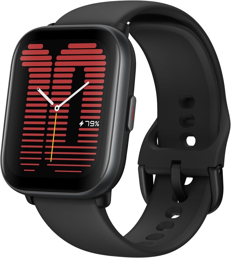 De Amazfit Active smartwatch in Midnight Black. (Afbeeldingsbron: Tiendamia)