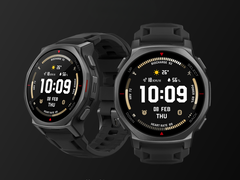 Amazfit's T-Rex 3 Pro 44 mm Onyx Black (foto) is gelanceerd in China. (Afbeeldingsbron: Amazfit)