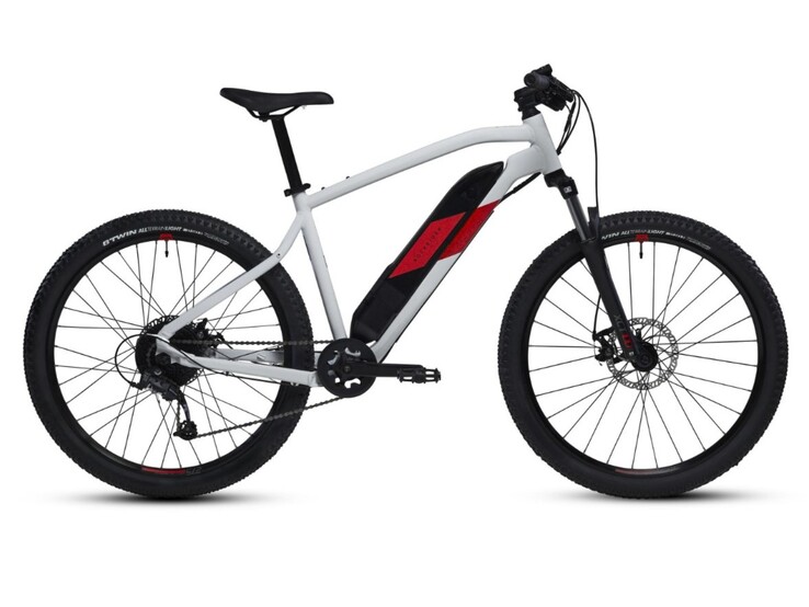 De 2023 Decathlon Rockrider E-ST 100 e-MTB. (Beeldbron: Decathlon)