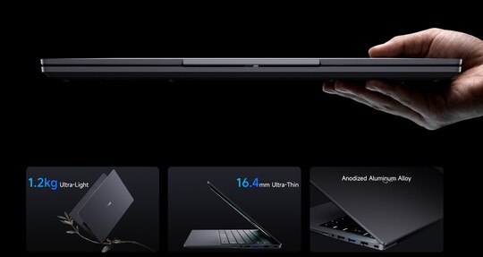 Opvallende ontwerpkenmerken van de laptop