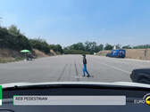 Model Y zonder radar heeft de voetgangersdetectietest doorstaan (afbeelding: Euro NCAP)
