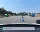 Model Y zonder radar heeft de voetgangersdetectietest doorstaan (afbeelding: Euro NCAP)