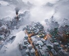 Frostpunk 2 laat spelers veel grotere steden bouwen dan het eerste deel. (Afbeelding: 11 Bit Studios)