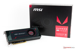 MSI AMD Radeon RX Vega 56 Air Boost OC. Testmodel geleverd door notebooksbilliger.de