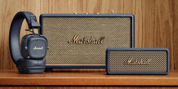 De Marshall Midnight Blue collectie is verkrijgbaar in Europa, het Verenigd Koninkrijk en de Verenigde Staten. (Afbeelding bron: Marshall)