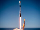 SpaceX Falcon raketlancering.
