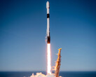 SpaceX Falcon raketlancering.