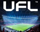 UFL football game banner (bron: Sony PlayStation met bewerkingen)