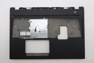 Magnesium frame als onderdeel van de palmsteun van de ThinkPad P16 Gen 3.