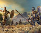Een afbeelding waarop een duel tussen twee helden in A Total War Saga: Troy te zien is.