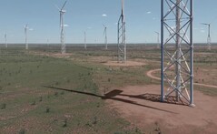 Fortescue gebruikt mogelijk de zelfoprichtende torens van Nabrawind op haar nieuwe windmolenpark in Australië (bron: Fortescue)