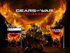 Gears of War: Reloaded banner met PS5 en PC disc versies (Afbeelding bron: Microsoft Xbox Gaming, Game Espana met bewerkingen)