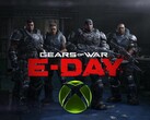 Banner voor de Xbox-exclusieve titel Gears of War: E-Day
