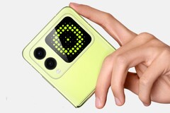 De Huawei Nova Flip zal een vierkant display hebben, een primeur voor een opvouwbare Huawei clamshell. (Afbeeldingsbron: Huawei)