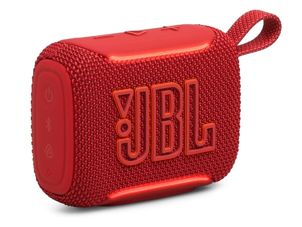 De JBL Go 5 werd oorspronkelijk in het rood gelanceerd, naast negen andere kleuren.