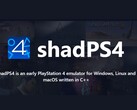 Een schermafbeelding van de website van ShadPS4