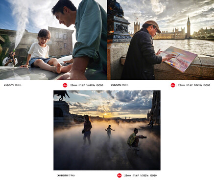 Cameramonsters van de Xiaomi 17 Pro (Afb. bron: Xiaomi)