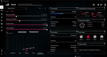 Armoury Crate GPU opties