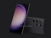 De Galaxy S24 Ultra is volgens de geruchten het enige lid van de serie dat exclusief uitgerust is met de Snapdragon 8 Gen 3. (Afbeeldingsbron: @OnLeaks & SmartPrix)
