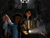 Een promotiefoto van een horrorfilm via Roblox