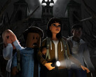 Een promotiefoto van een horrorfilm via Roblox