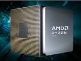Artistieke render van AMD Ryzen Pro desktop CPU. (Afbeeldingsbron: AMD)
