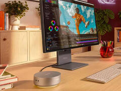 De Yoga Mini i Gen 11 heeft, in tegenstelling tot andere modellen, een cirkelvormig ontwerp.