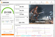 Fire Strike (aangesloten, Turbo Mode)