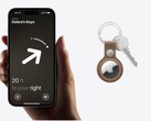 De nieuwe UWB-chip van de Apple AirTag 2 verbetert het bereik bij het gebruik van precisielocatie. (Afbeeldingsbron: Apple - bewerkt)