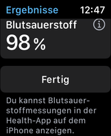 Zuurstofsaturatie van het bloed
