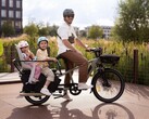 De Decathlon BTWIN Longtail Elektrische Cargo Bike R500E komt in nieuwe kleuren voor 2023.  (Afbeeldingsbron: Decathlon)