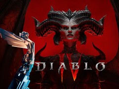 Diablo 4 banner met The Game Awards trofee wordt getoond (Afbeelding bron: Blizzard Entertainment, The Game Awards met bewerkingen)